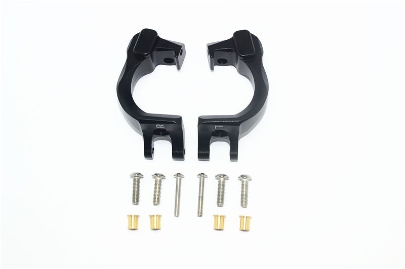 Aluminium C-Hubs vorn schwarz