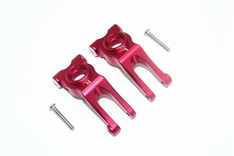 Aluminium Radträger hinten rot