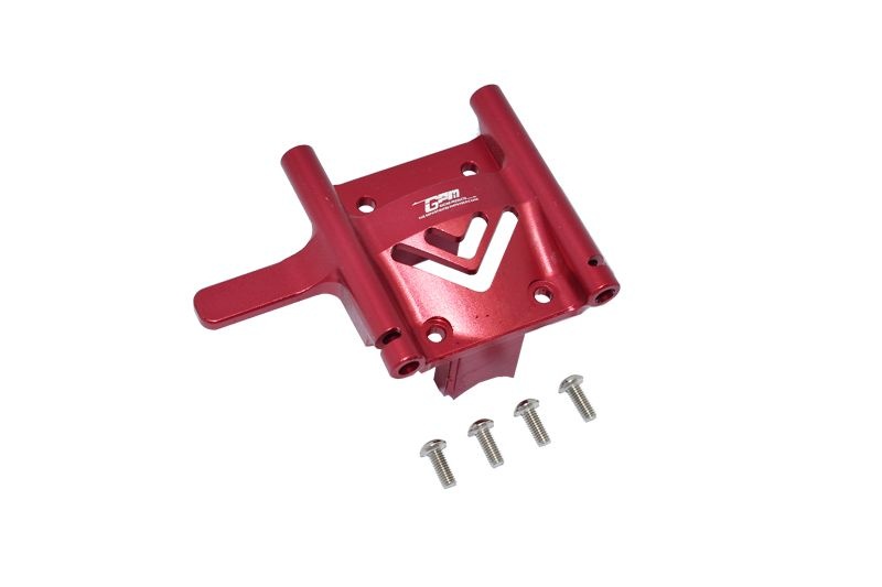 Aluminium Diffabdeckung mitte rot