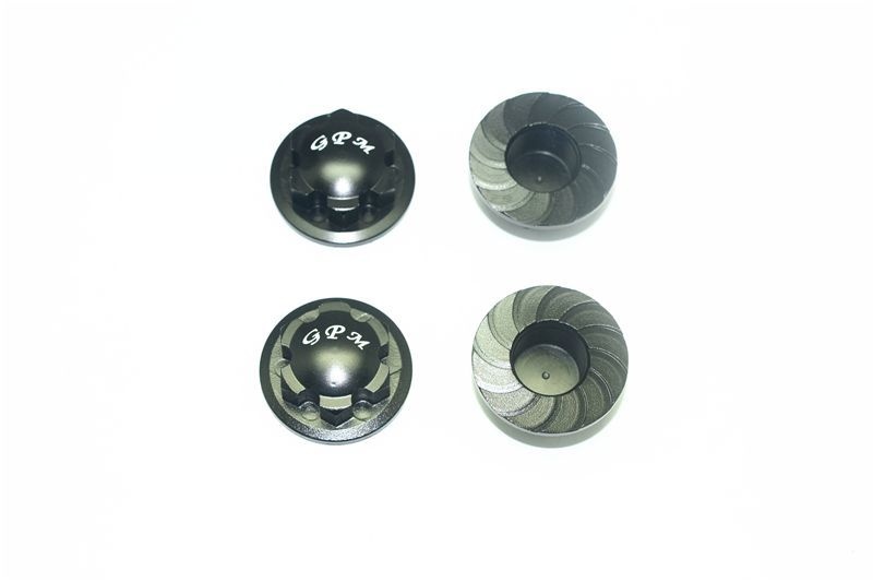 Aluminium Radnabenabdeckung schwarz
