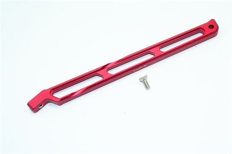 Aluminium Chassisstütze hinten rot