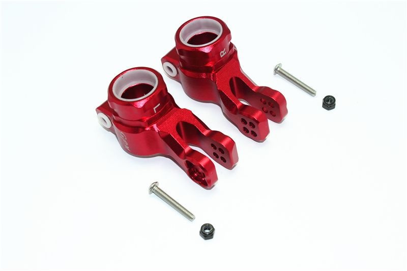 Aluminium Radträger hinten rot