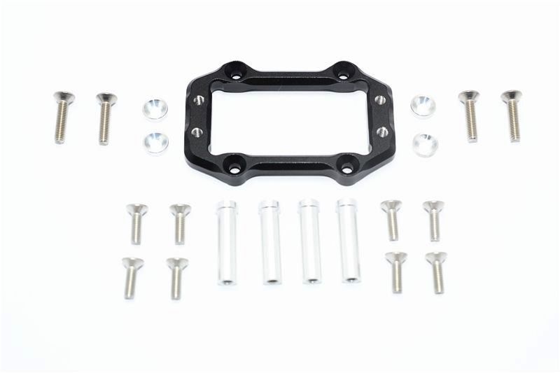 Aluminium Servobefestigung schwarz