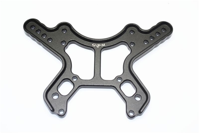 Aluminium Dämpfersteher vorn schwarz