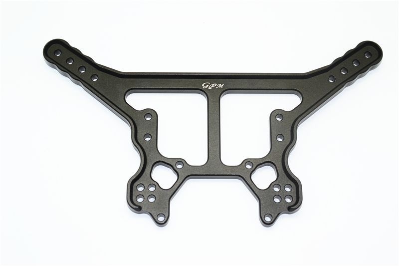 Aluminium Dämpfersteher hinten schwarz
