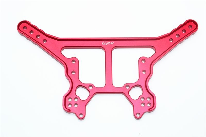 Aluminium Dämpfersteher hinten rot