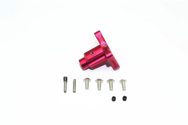 Aluminium Hauptzahnradadapter rot