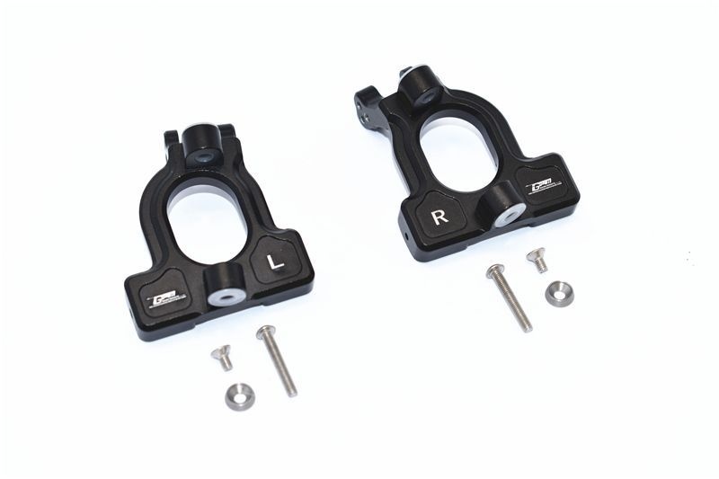 Aluminium C-Hubs vorn schwarz