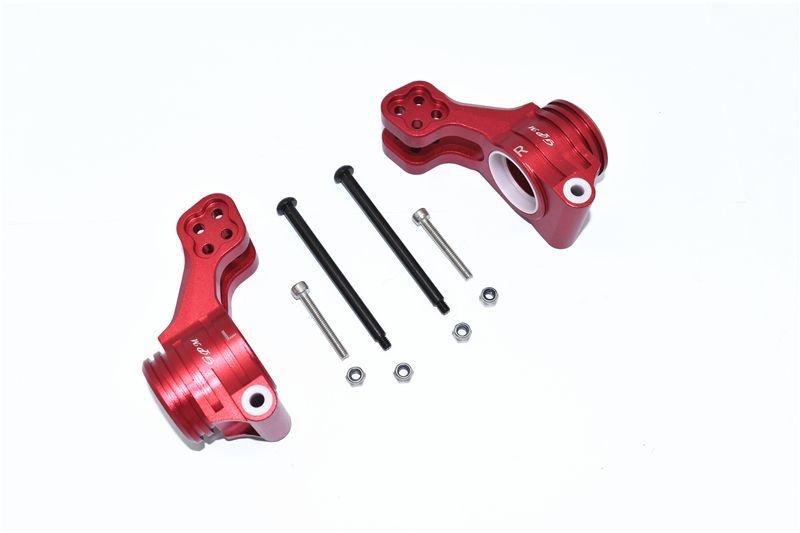 Aluminium Radträger hinten rot
