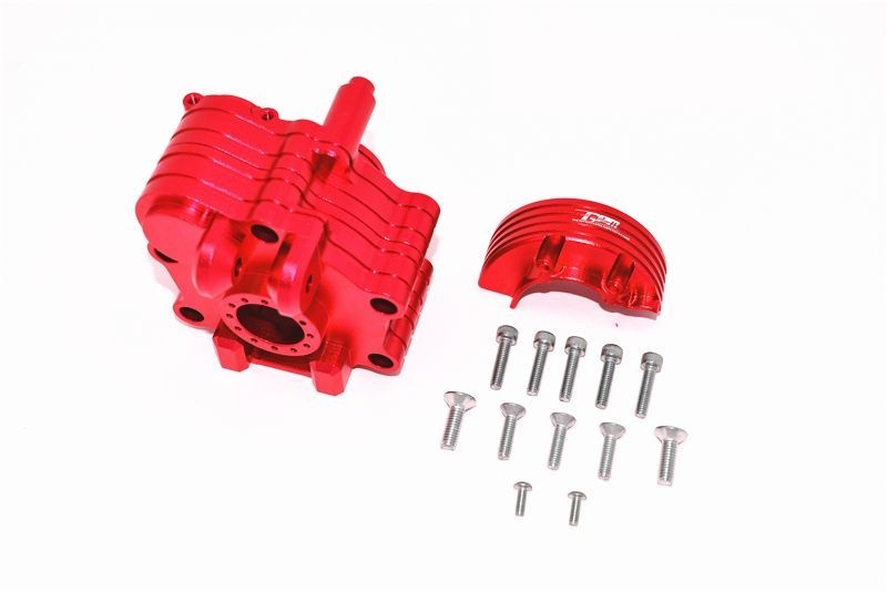 Aluminium Getriebegehäuse mitte rot