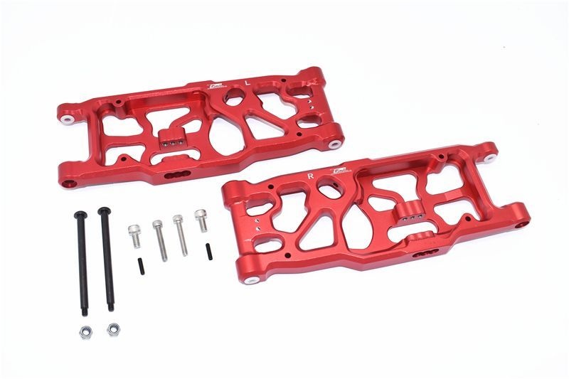 Aluminium Querlenker unten hinten rot