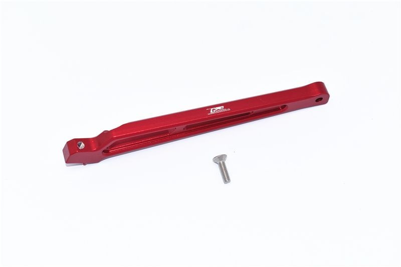 Aluminium Chassis Verstärkung hinten rot