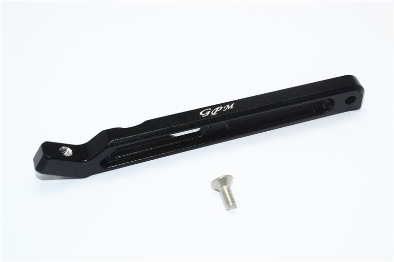 Aluminium Chassis Verstärkung hinten schwarz