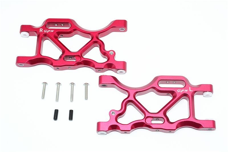 Aluminium Querlenker unten hinten rot