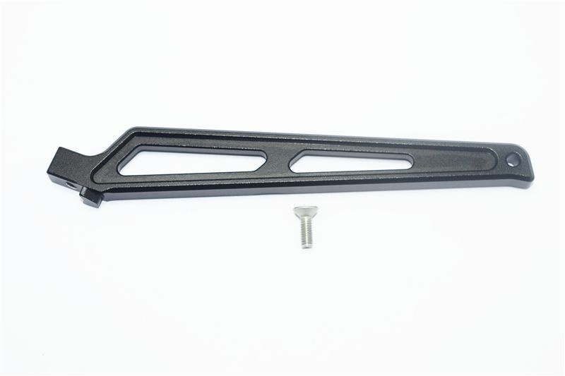 Aluminium Chassis Verstärkung hinten schwarz