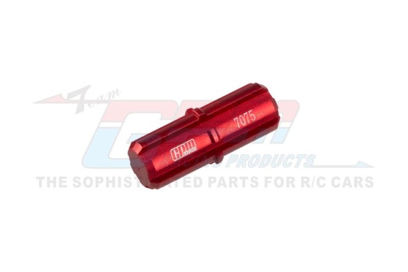 Aluminium 7075 Slipper-Welle rot