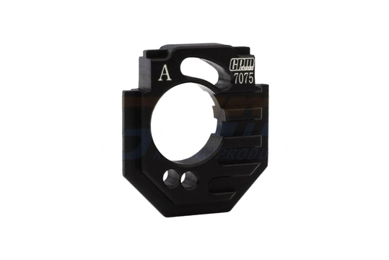 Einstellbare Motorhalterung Alu 7075-T6 hinten schwarz