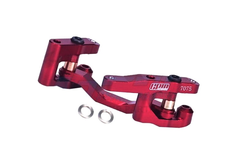 Lenkungs-Set 7075-T6 Aluminium rot