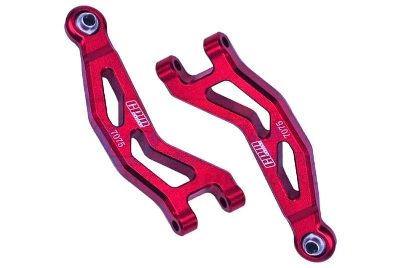 Querlenker 7075-T6 Aluminium vorne oben rot (2)