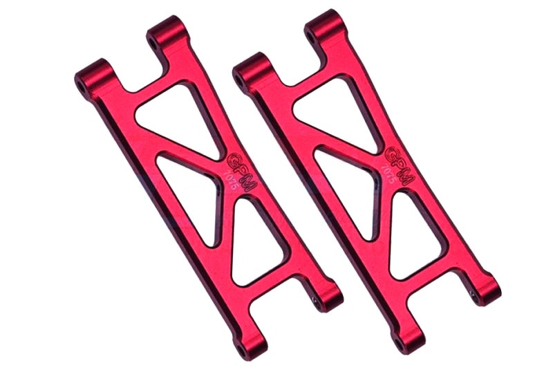 Querlenker 7075-T6 Aluminium hinten unten rot (2)