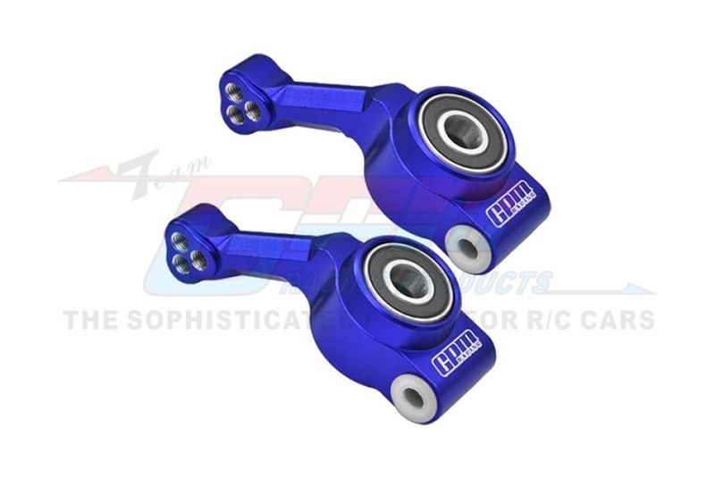 Aluminium Radträger hinten blau