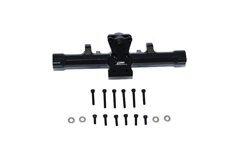Aluminium Getriebebox hinten schwarz
