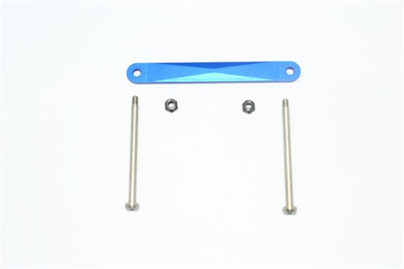 Aluminium Querlenkerhalterverstärkung vorne blau