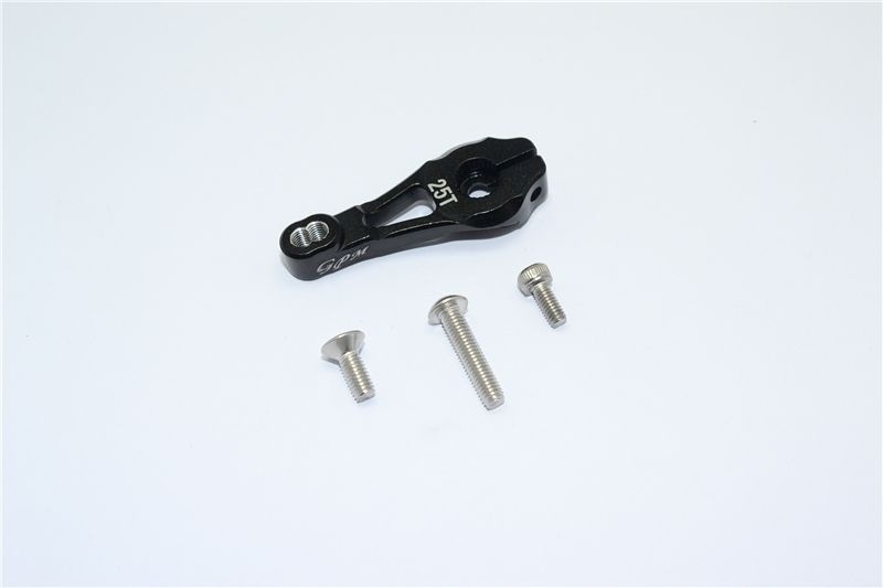 Aluminium Servo Horn 25T schwarz