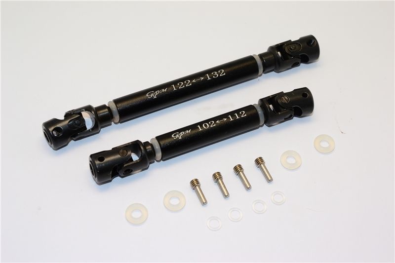 Aluminium & Stahl Kardanwellen v/h schwarz