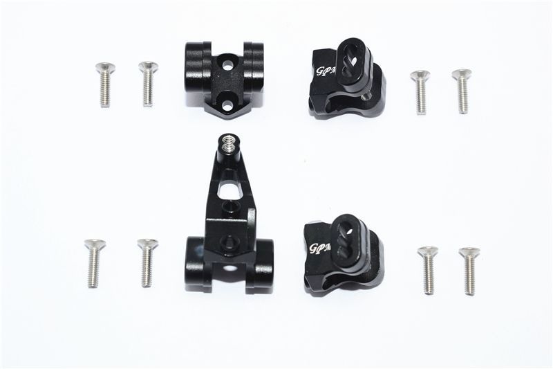 Aluminium Link-Aufhängungsbefestigung v/h schwarz
