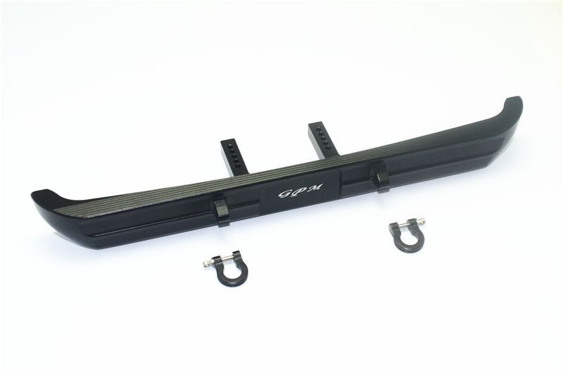 Aluminium Bumper vorn mit D-Rings schwarz