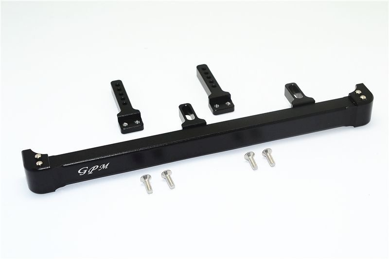 Aluminium Bumper hinten (Onroad Street Fighter) schwarz