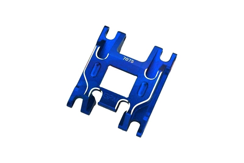 Bodenplatte Chassis 7075-T6 Aluminium blau