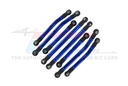 Bodenfreiheit-Kit verstellbar 7075-T6 Aluminium blau