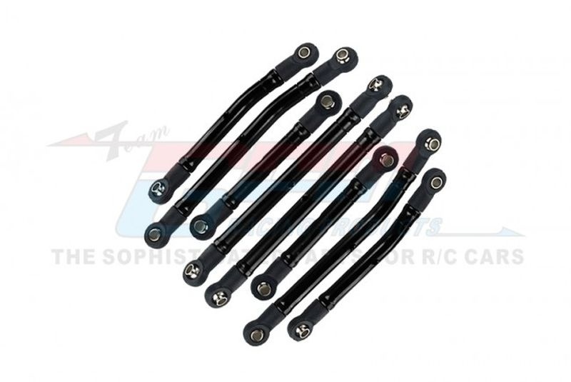 Bodenfreiheit-Kit verstellbar 7075-T6 Aluminium schwarz