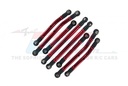 Bodenfreiheit-Kit verstellbar 7075-T6 Aluminium rot