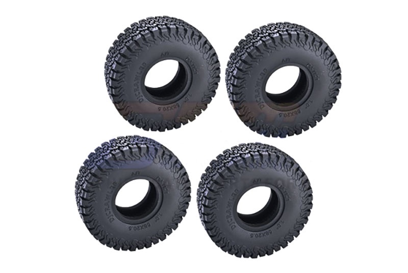 High-Grip-Reifen 1.0 mit Einlagen 53x20,5mm (4)