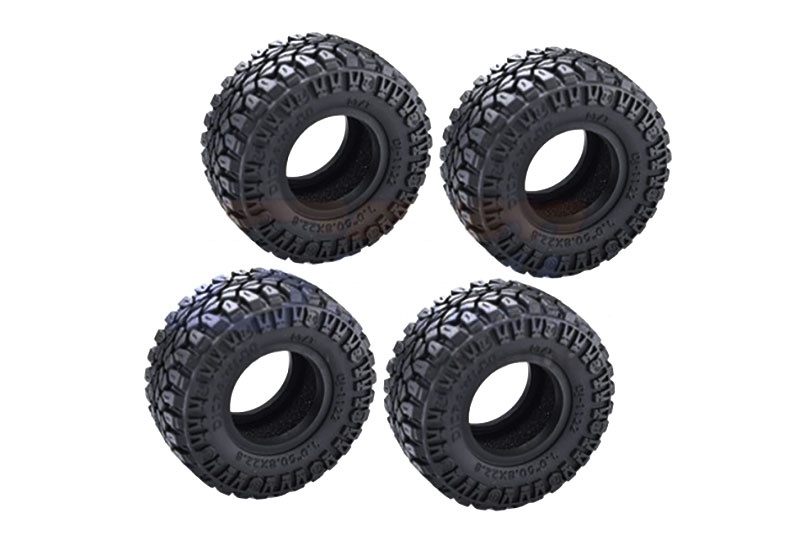 High-Grip-Reifen 1.0 mit Einlagen 50,8x22,8mm (4)