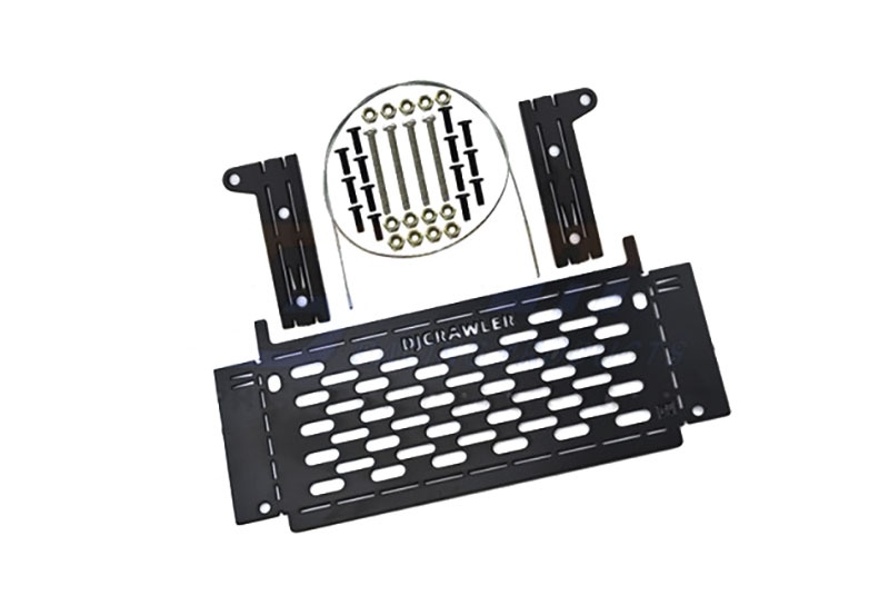Camping-Tisch Metall schwarz
