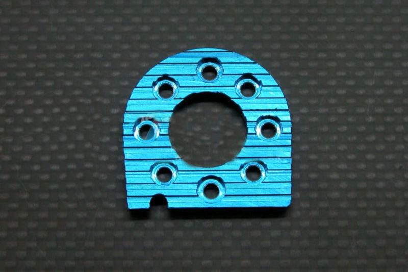 Aluminium Motorbefestigungsplatte blau