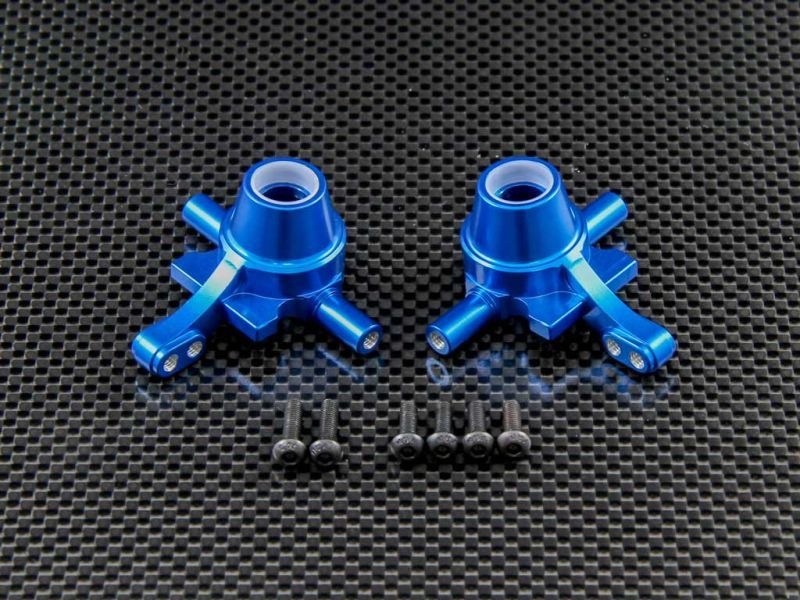 Aluminium Lenkhebel vorn blau