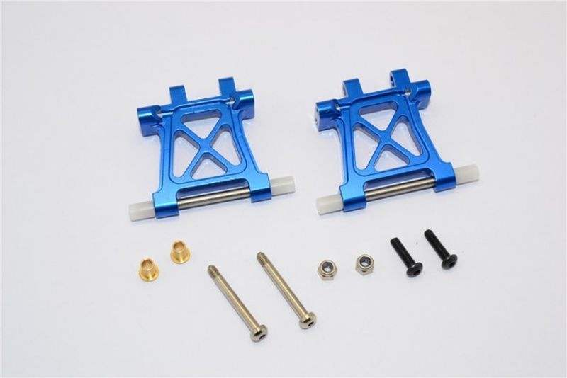 Aluminium Querlenker unten hinten blau