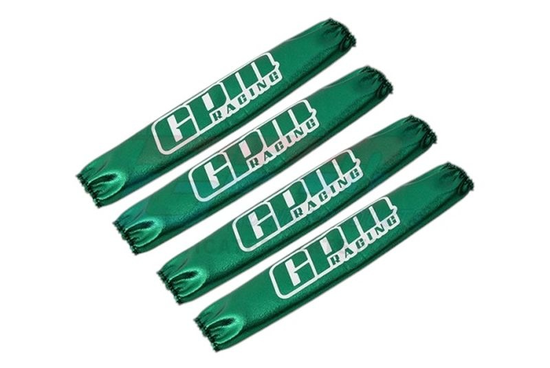 Dämpfer-Schutz-Überzüge grün (4)