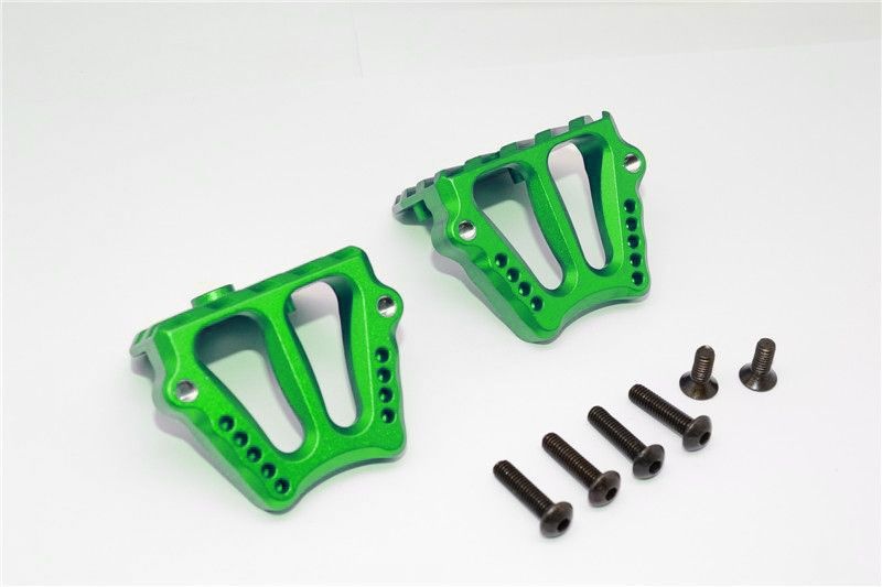 Aluminium Motorkühlkörperbefestigung grün