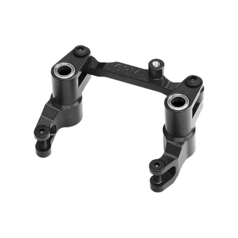 Alu-Bellcrank Lenkungsteile schwarz