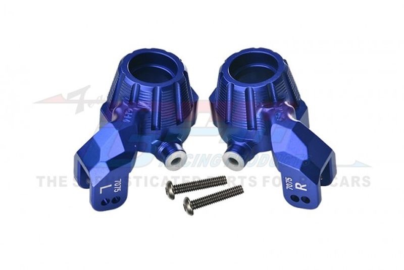 Aluminium Lenkhebel vorn blau