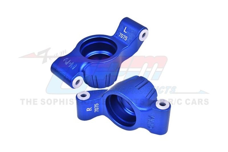 Aluminium Radträger hinten blau