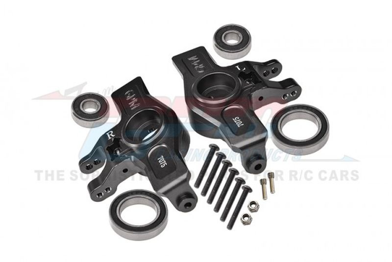 Aluminium Lenkhebel vorn schwarz