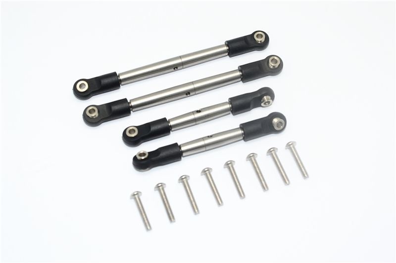 Edelstahl Spurstangen für Stabilisator (4 Stk.)