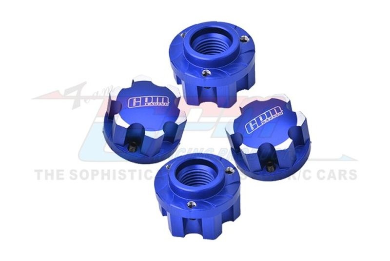 Radmuttern 7075 Alu blau für 1/5 oder Kraton 8s Felgen